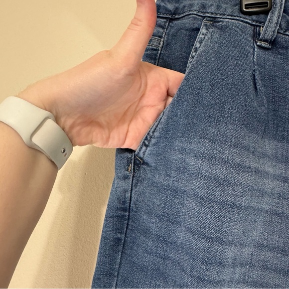 D. Jeans Cotton Blend High Waisted Denim Jeans Size 14 (24 inch inseam) - Picture 3 of 7